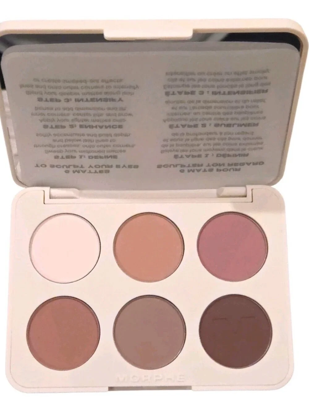 Morphe ChromaPlus Mauve Mode 6-Pan Eyeshadow Palette, NEW IN BOX